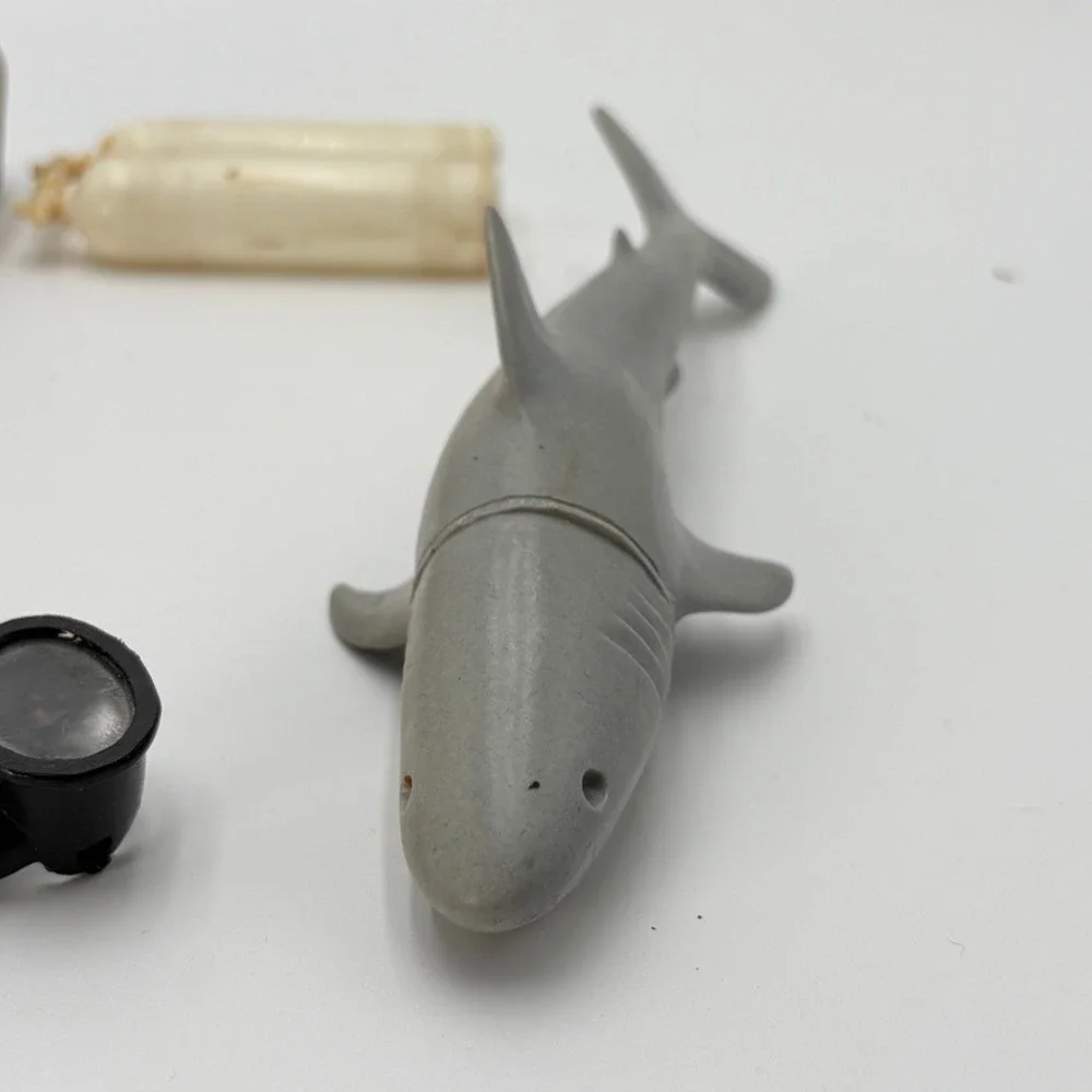 Vintage 1970s GI Joe The Shark Surprise Accessories Shark Treasure Scuba Gear